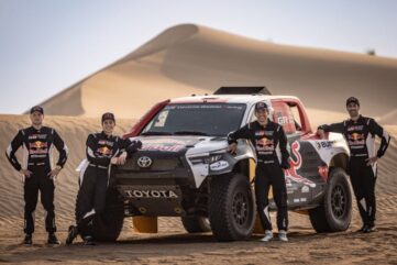 Nouveaux équipages Toyota Dakar