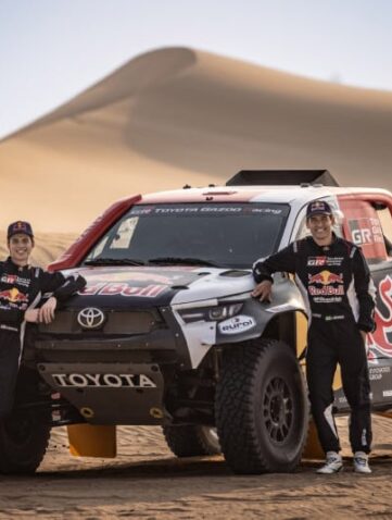 Nouveaux équipages Toyota Dakar