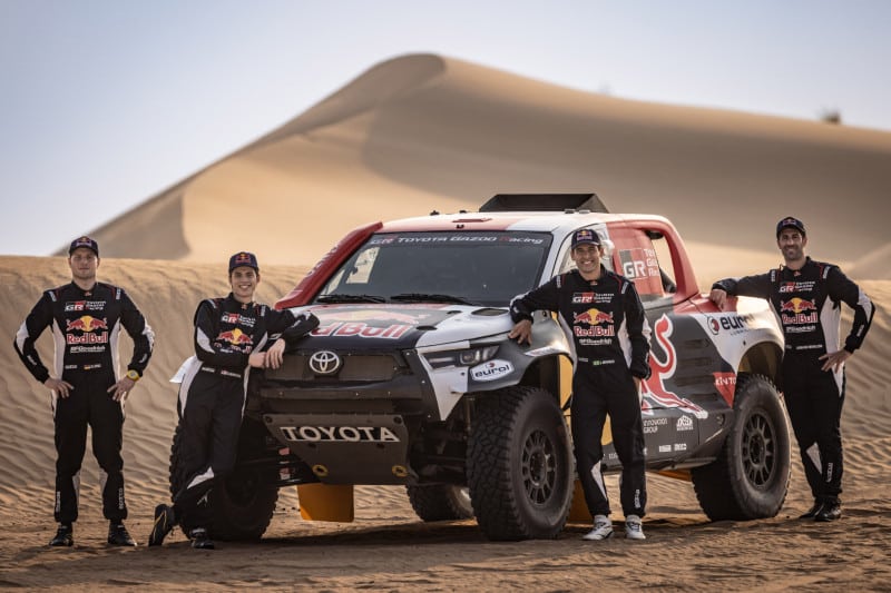 Nouveaux équipages Toyota Dakar