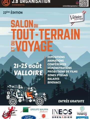 Valloire 2024 les dates Les dates du salon du véhicule Tout Terrain et du voyage 2024