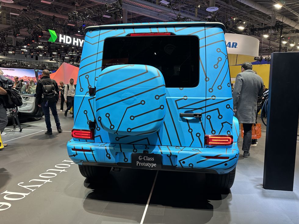 Mercedes G full électrique