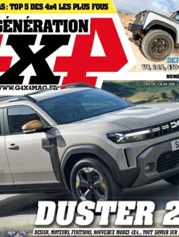 Génération 4x4 Magazine couverture