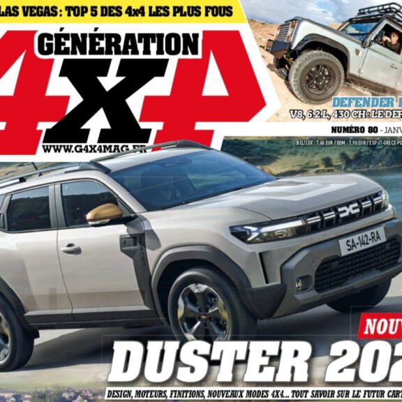 Génération 4x4 Magazine couverture