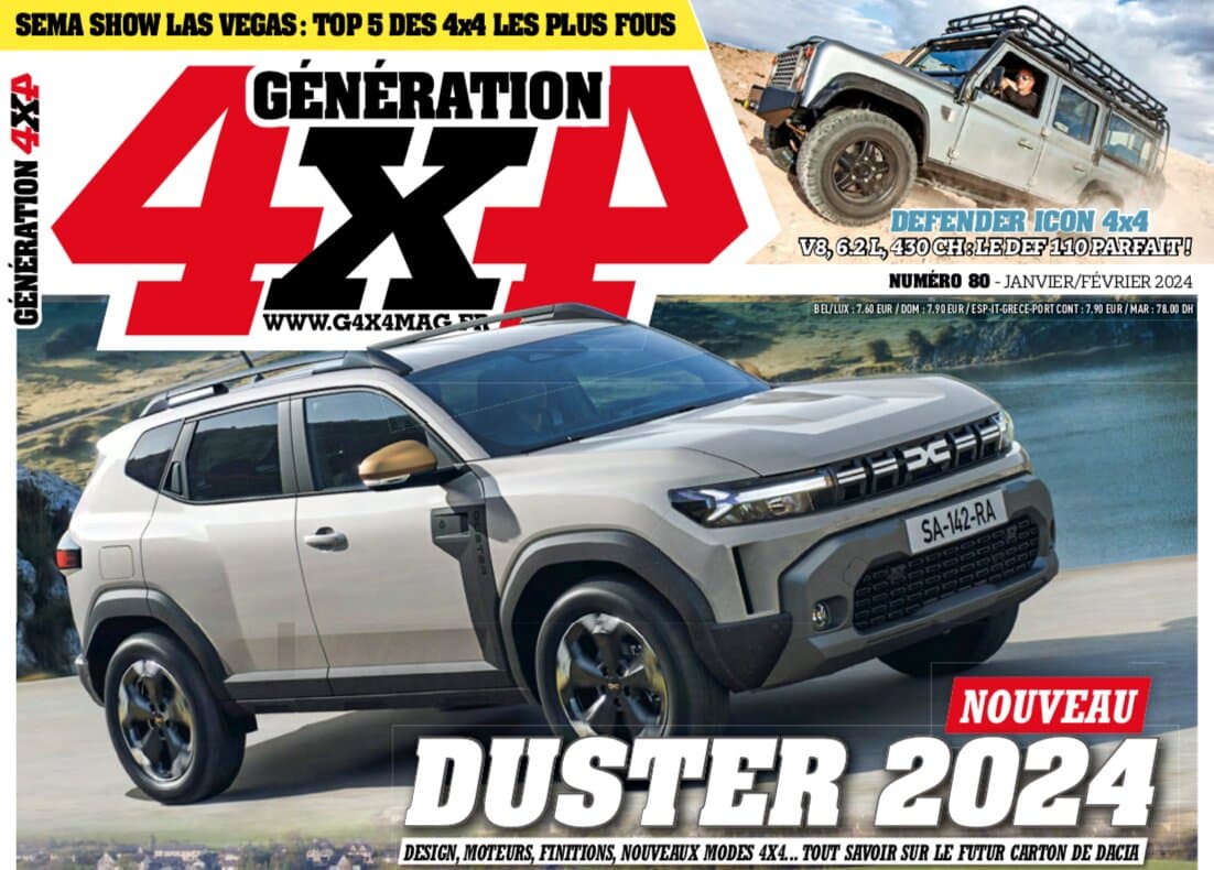 Génération 4x4 Magazine couverture