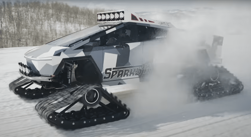 Tesla Cybertruck tout schusss