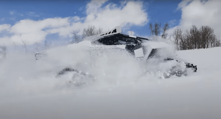 Tesla Cybertruck tout schusss