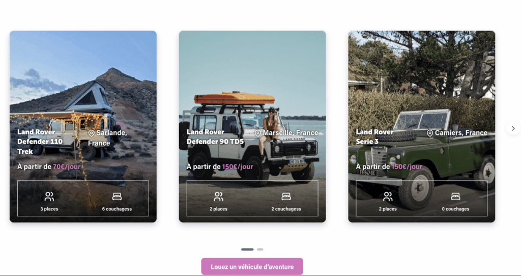 Pampa Cruz location 4x4