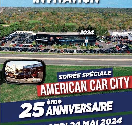 American Car City BDay 25 ans d’American Car City