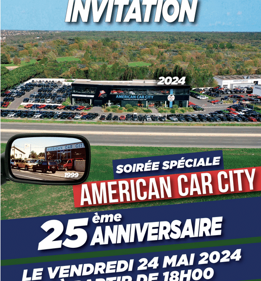 American Car City BDay 25 ans d’American Car City