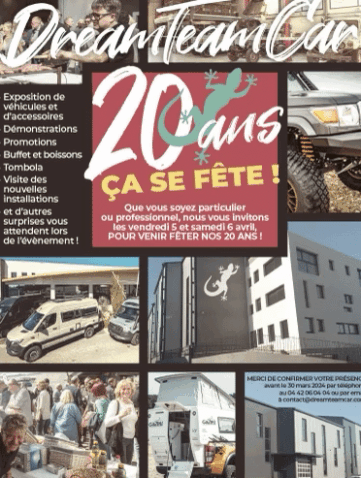 DreamTeam car à 20 ans
