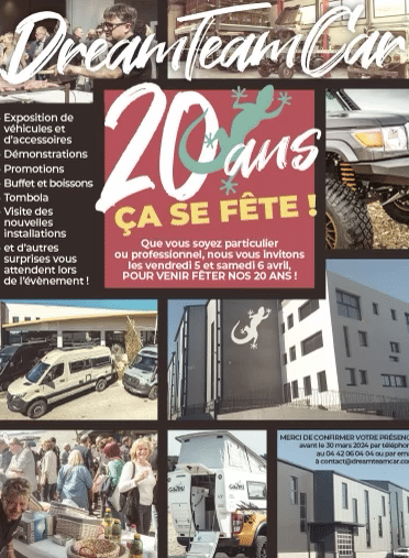 DreamTeam car à 20 ans