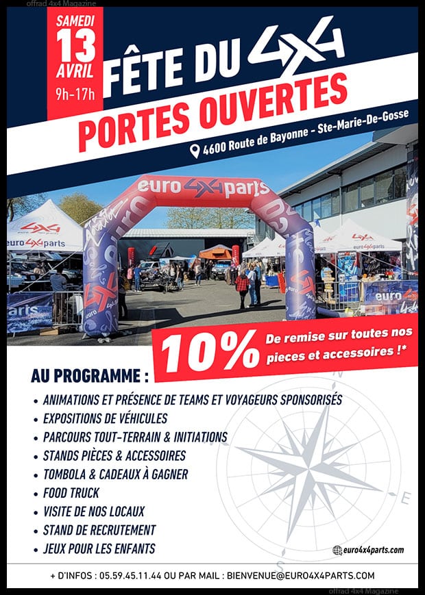 Euro4x4parts journées portes ouvertes
