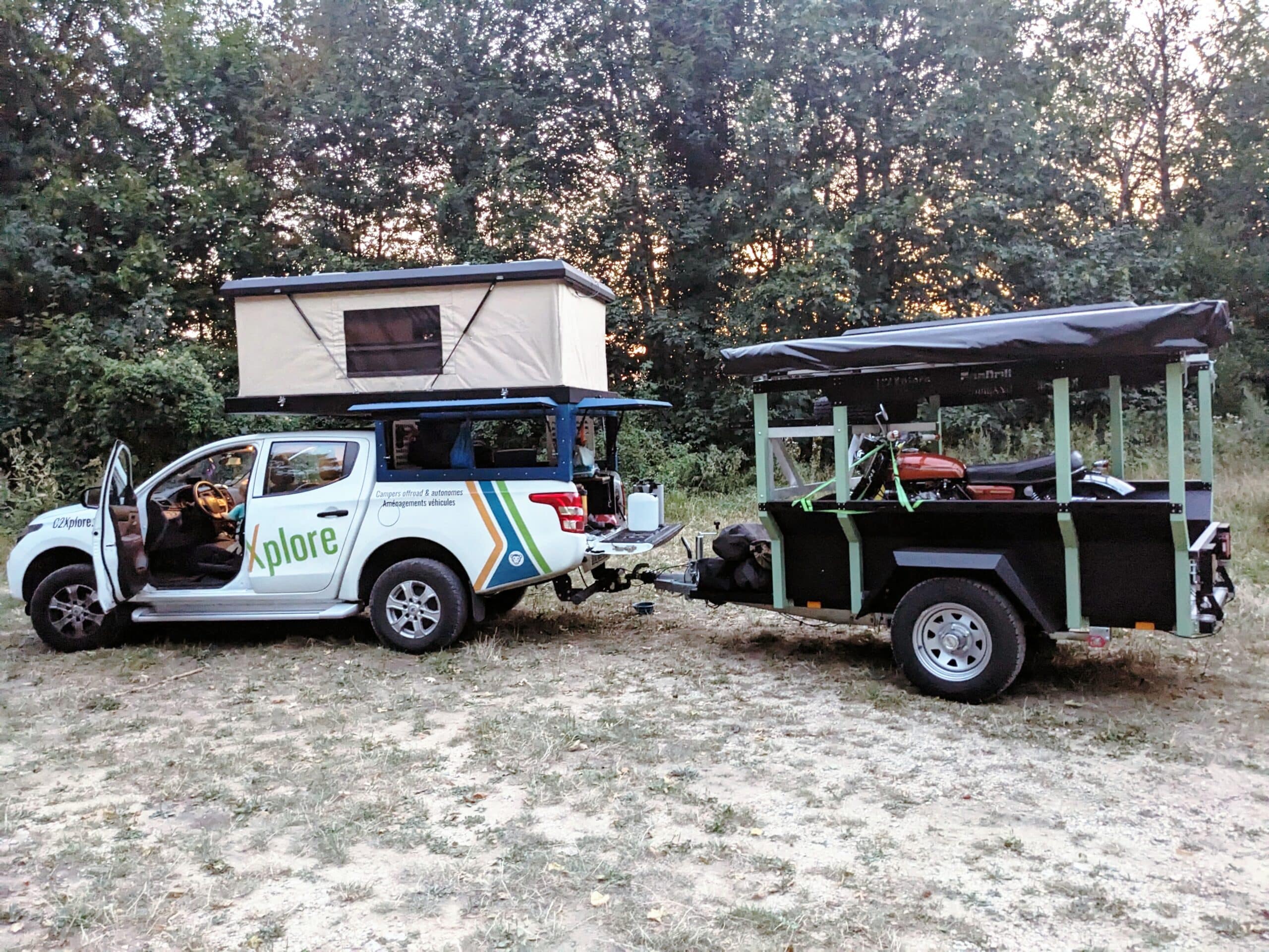 C2 Xplore tente remorque