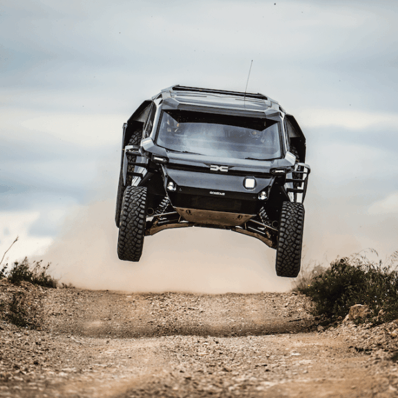 Dacia Sandrider essais Dakar