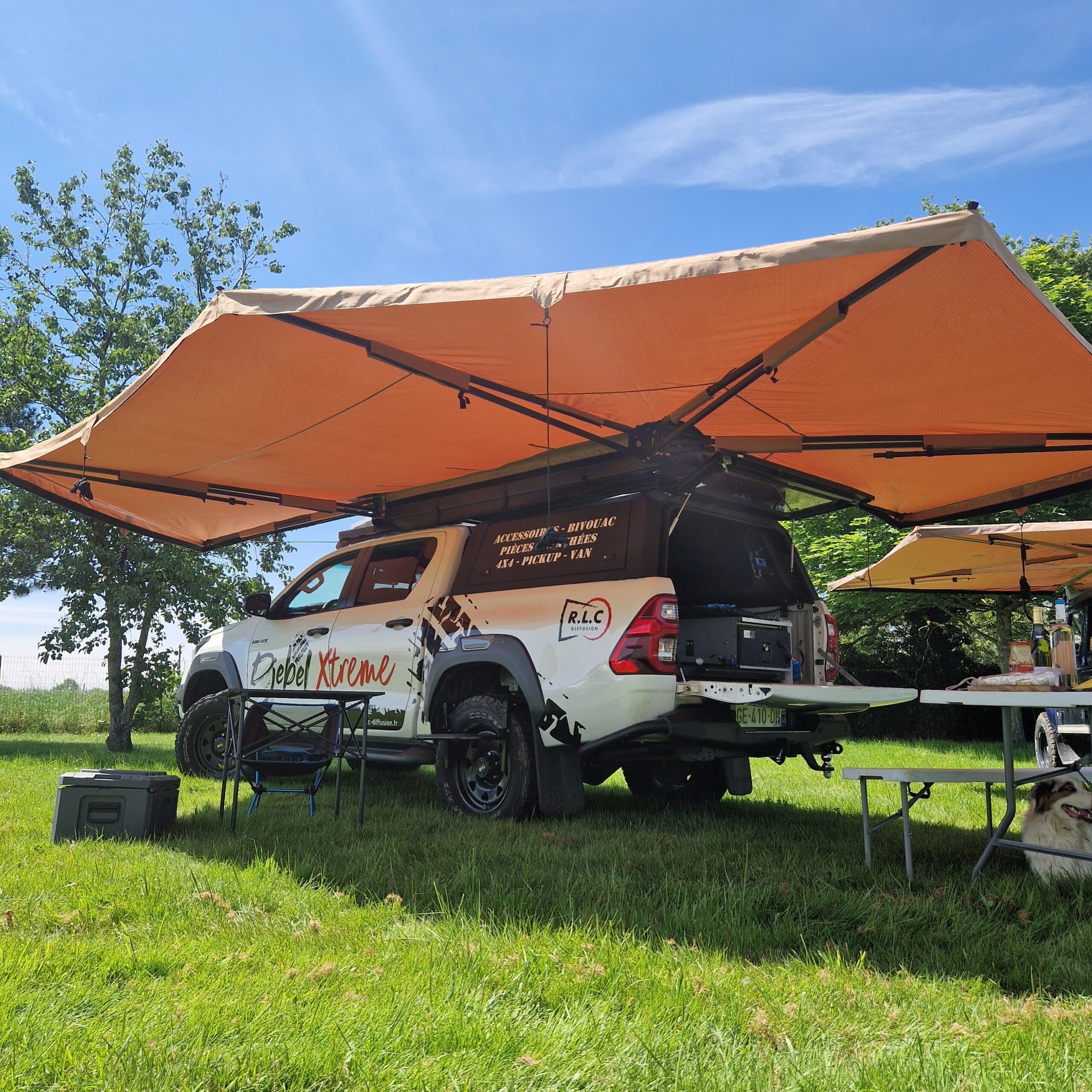 Djebel Xtreme auvents autoportants