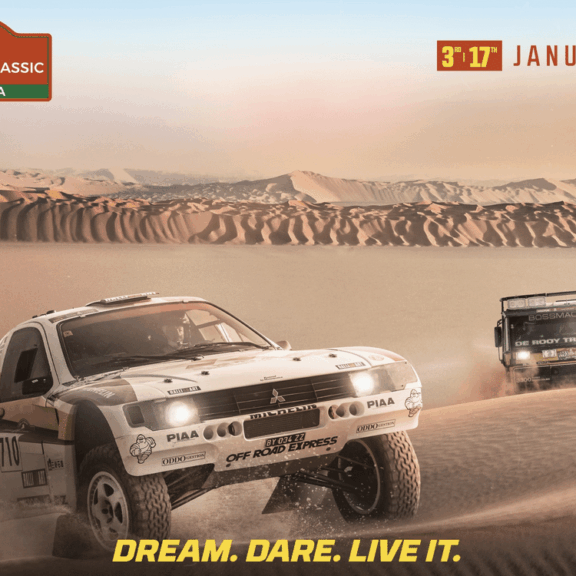 5e Dakar Classic inscriptions