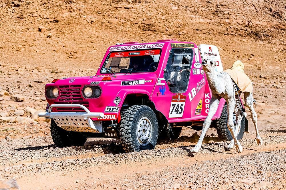 5e Dakar Classic inscriptions