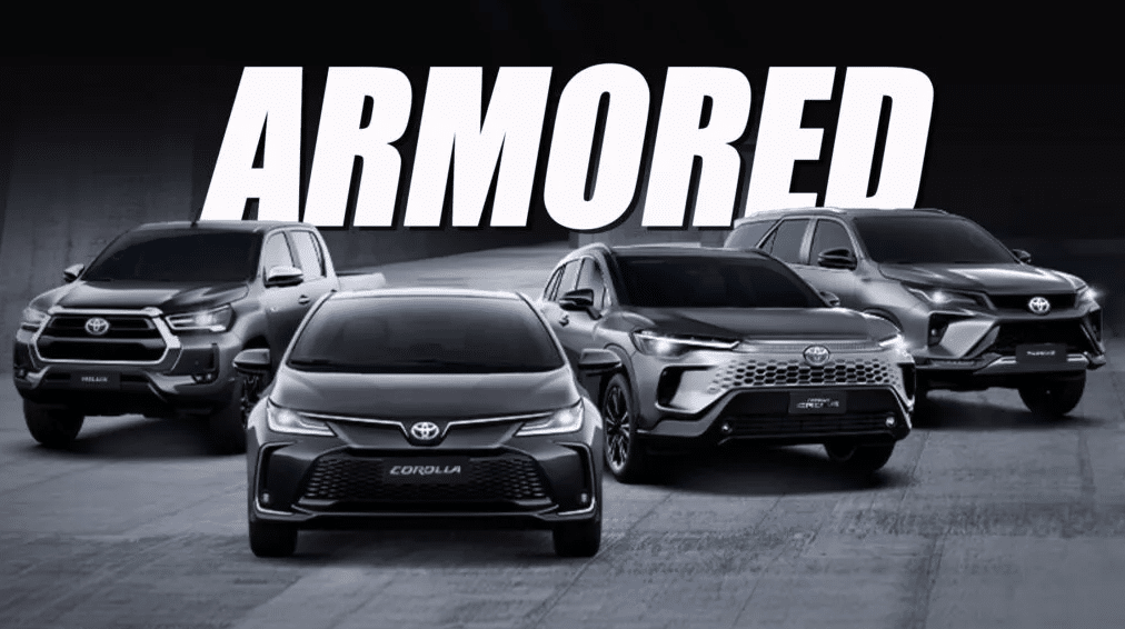 Des Toyota Brésil Blindés