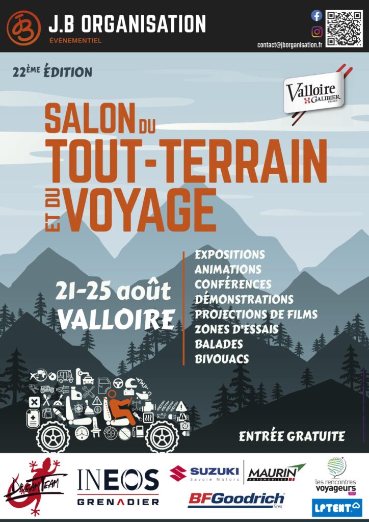 J-15 Valloire 2024 Salon du Tout-Terrain de Valloire 2024 : liste des exposants et plan des stands