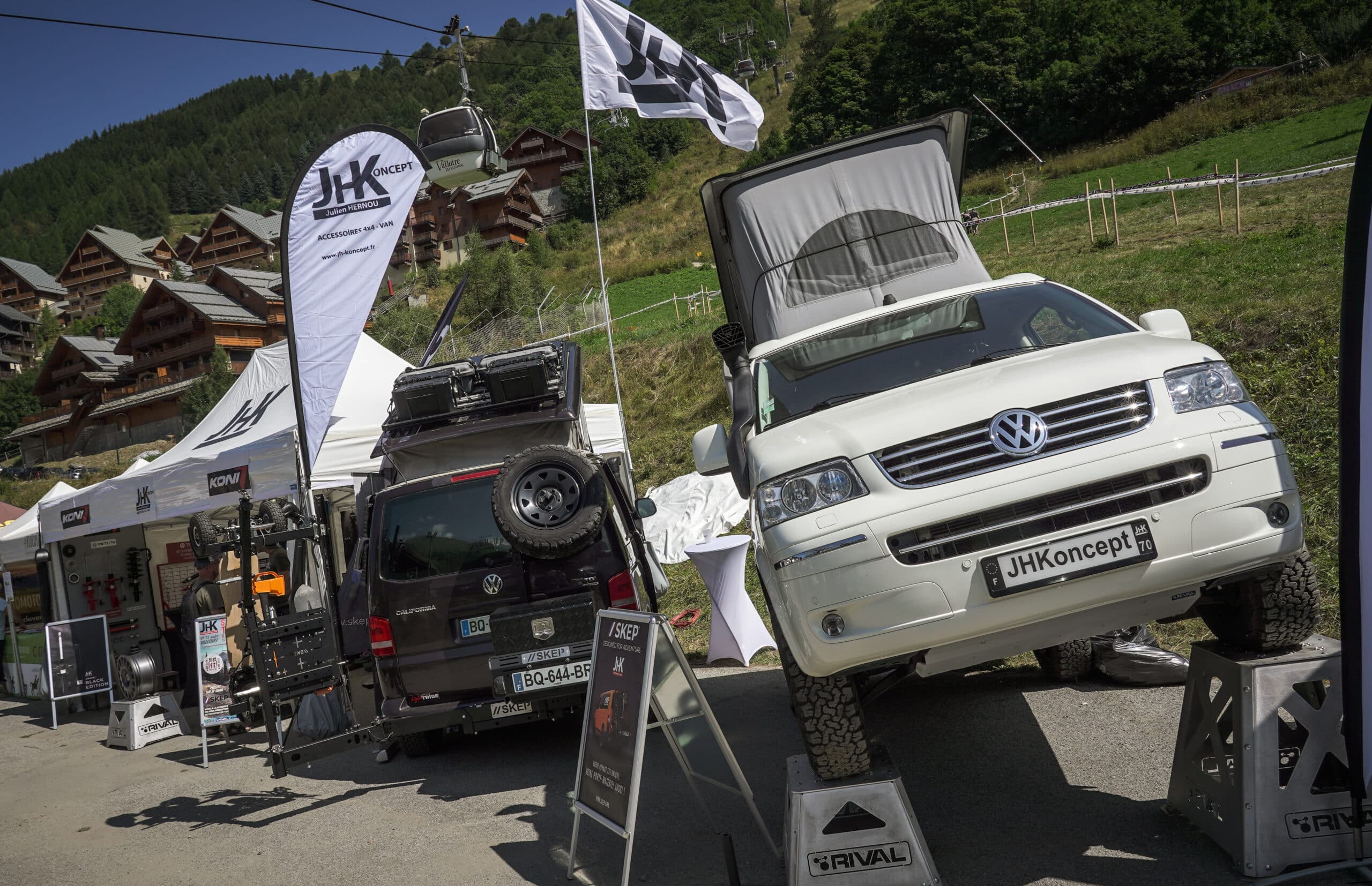 JHKoncept Vanlife suspension Spécialiste des suspensions pour VW T5 et T6