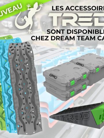 DreamTeamCar équipements Tred