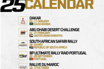 W2RC 2025 le calendrier