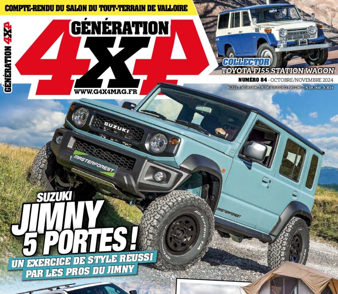 couverture magazine Génération 4x4 Magazine