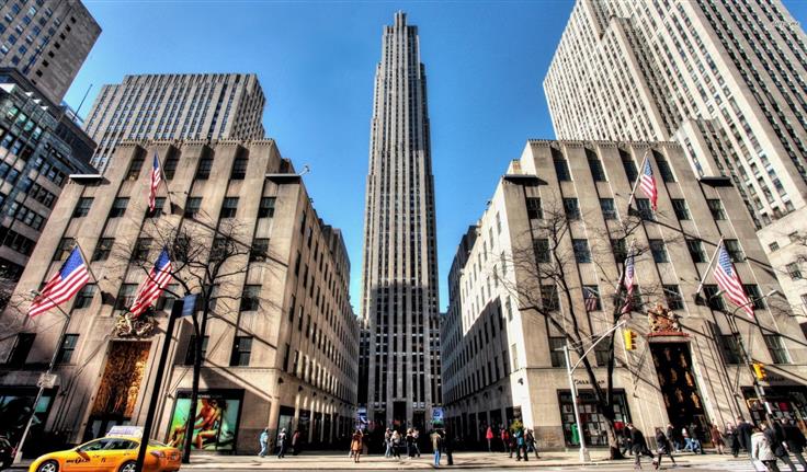 Land Rover au Rockfeller center 