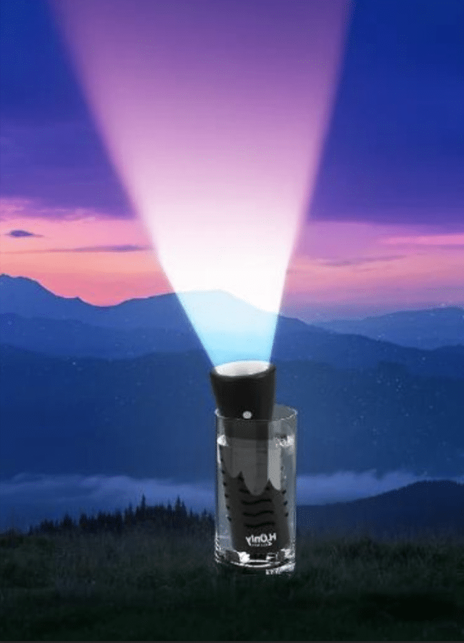 Waterstrom torche à l’eau !