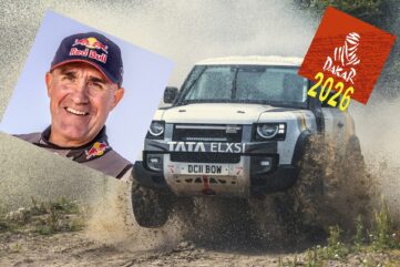 Le New Defender en « Stock » avec Peterhansel sur le prochain Dakar