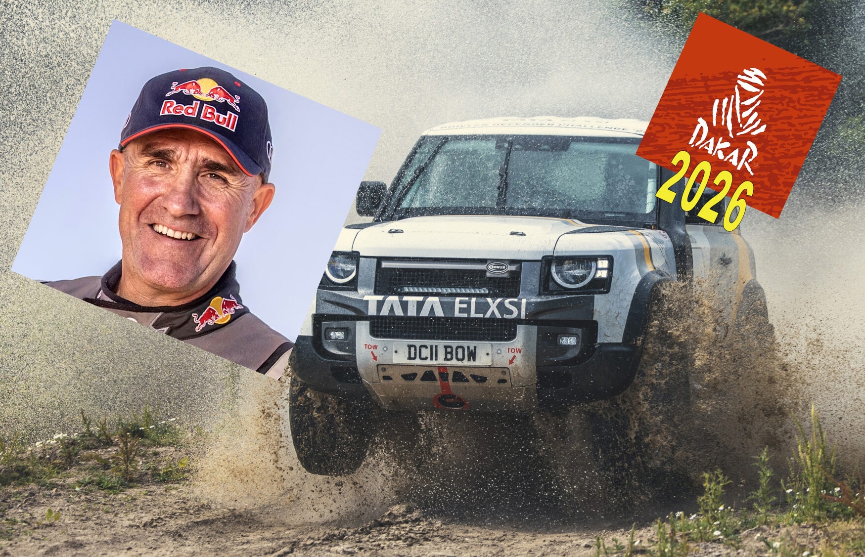 Le New Defender en « Stock » avec Peterhansel sur le prochain Dakar