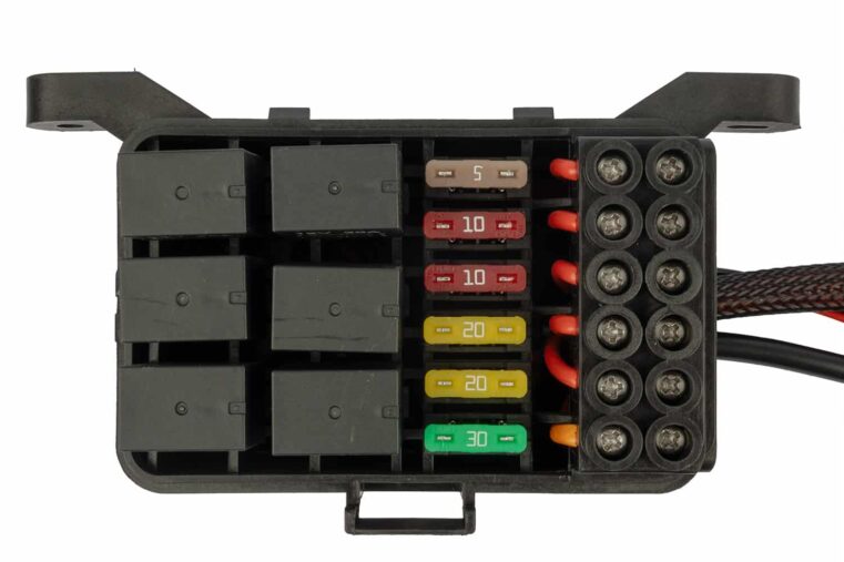 Equip'addict panneau de contrôle