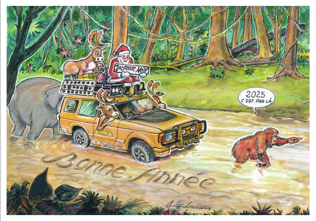 Les vœux de JP Land