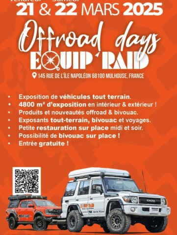 Offroad days Equip’Raid
