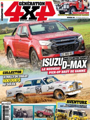 Génération 4x4 Magazine couverture