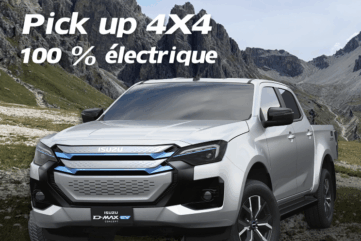 Isuzu D-Max électrique Essai Nouvel Isuzu D-Max 4x4 100% électrique