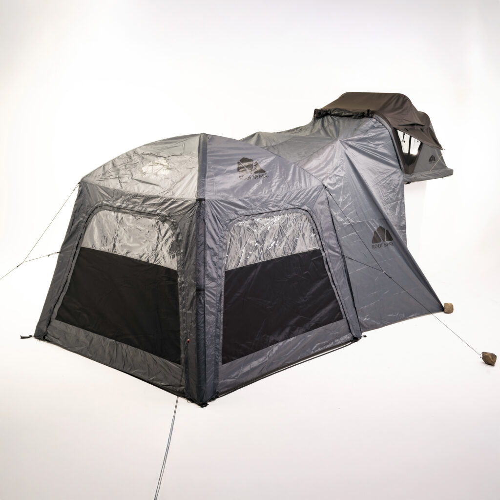 Tente Roof Space 2
Le meilleur des 2 mondes de la tente
