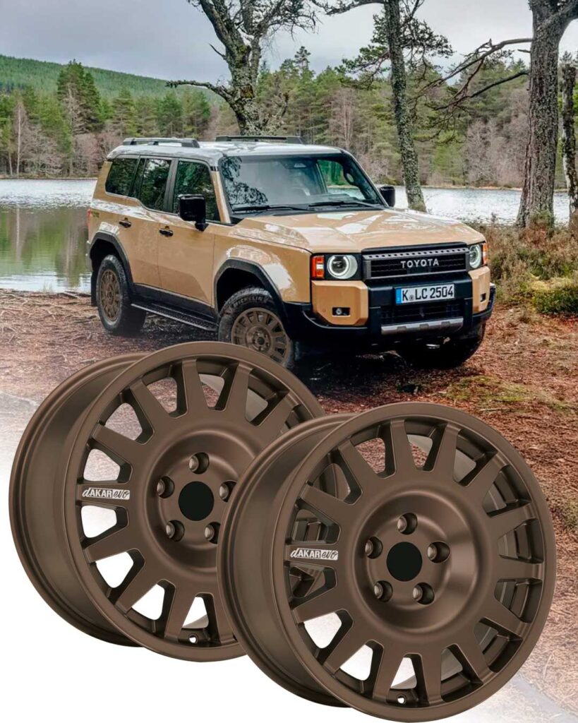 Jantes Dakar Evo Bronze
Nouvelle couleur dans la gamme Dakar
