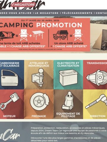 Dreamteamcar nouveau site megastore