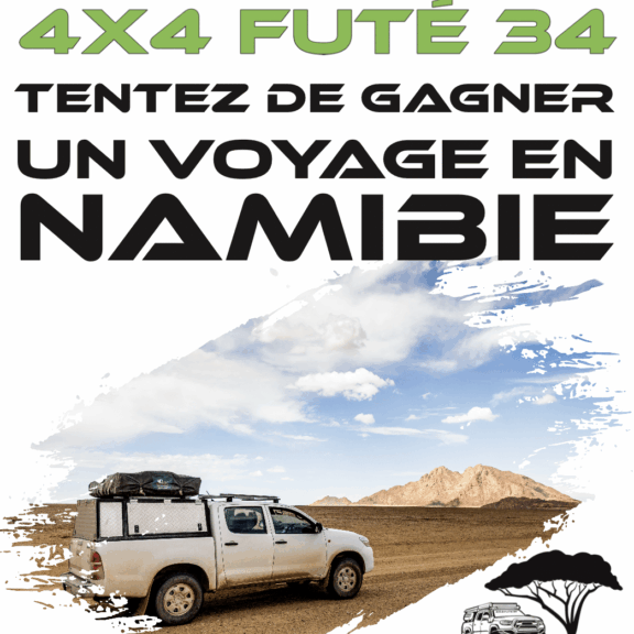 4x4 Futé 34 Concours Un voyage en Namibie et le plein de cadeaux