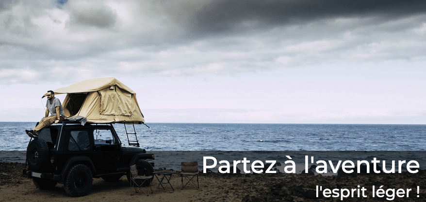 Assurance Tente de toit
Tous les modèles de tentes de toit sont assurables jusqu'à 8 000 €