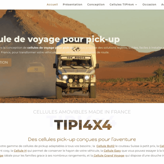 Nouveau site web TIPI4x4