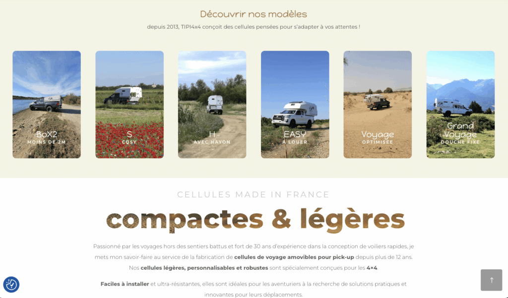 Nouveau site web TIPI4x4 