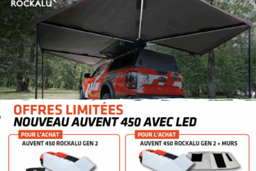 Promos auvent 450° Rockalu