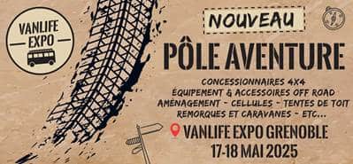 Génération 4x4 partenaire VanlifeExpo