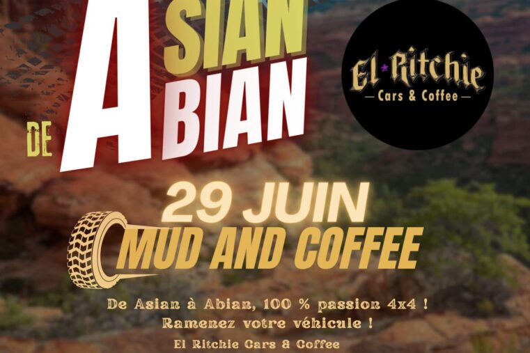 Affiche Mud and Coffee, évènement 4x4