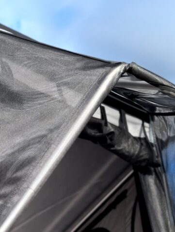 Odyssey Protection pluie soleil Avancée de protection pour tente de toit Odyssey M et L