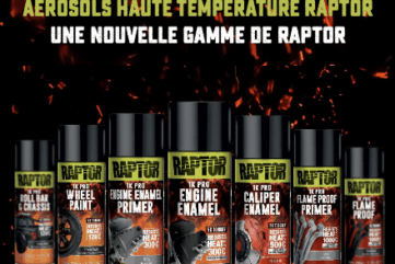 Peinture haute température Raptor