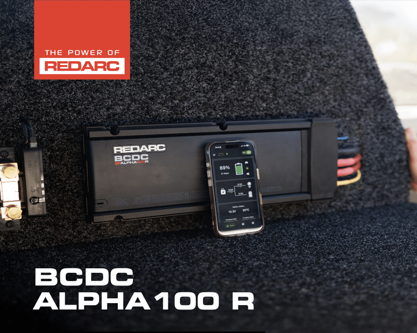 ARB chargeur Batterie Redarc Redarc BCDC Alpha 100 R