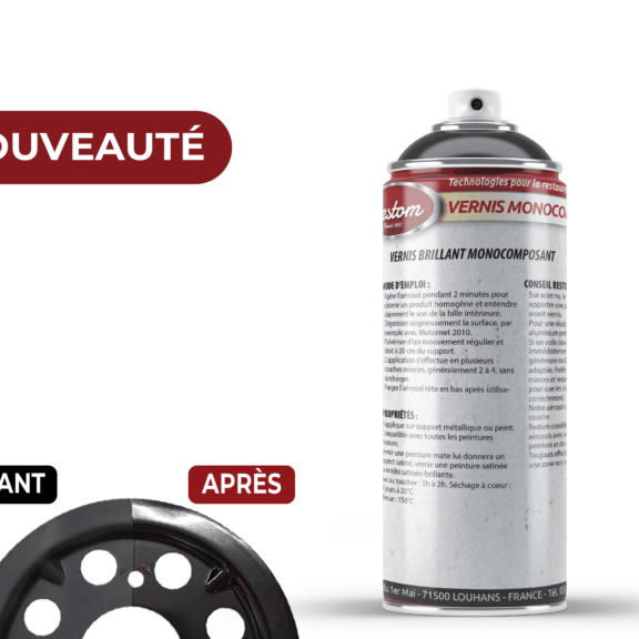 Restom vernis finition brillante